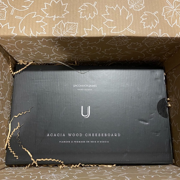 NEW Uncommon James check Charcuterie Cheeseboard - Picture 6 of 9